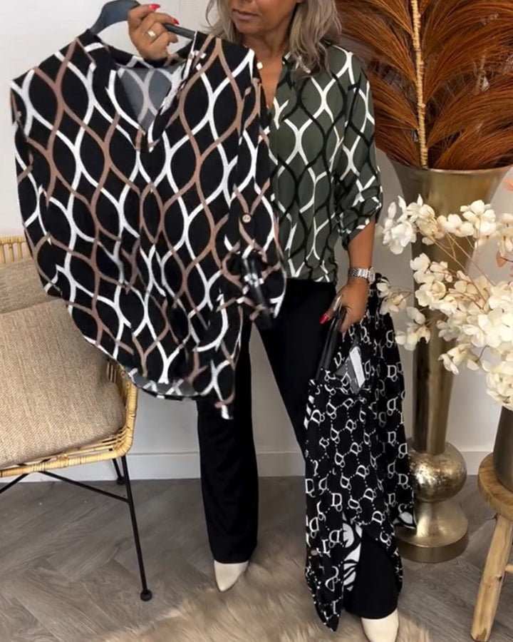 Harper | Graphic Print Blouse