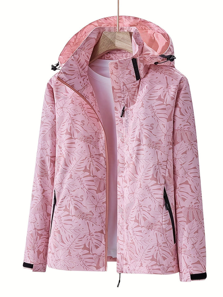 Evelyn | Botanical Windbreaker Jacket