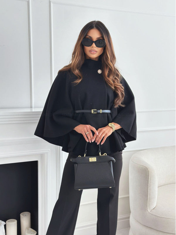 Butterfly Belted Jacket – Chic & Trendy