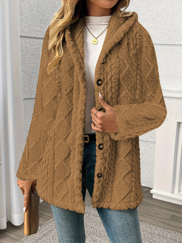 Celeste | Hooded Teddy Jacket