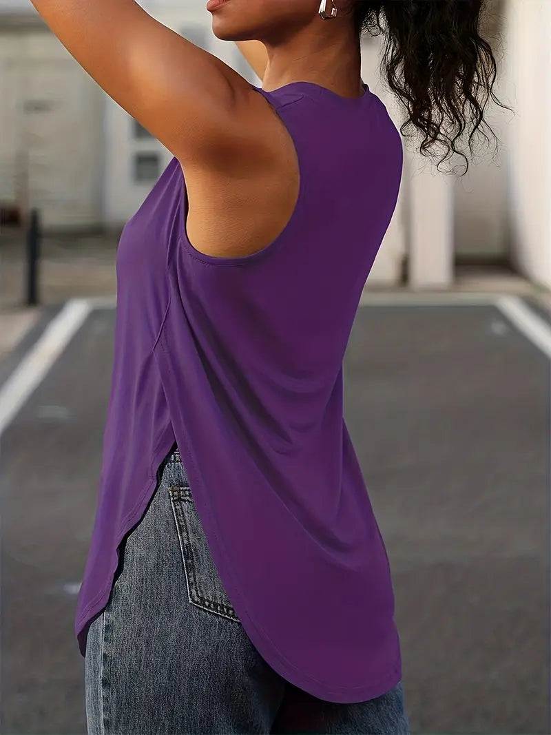MYLES | CHIC SLEEVELESS SHIRT