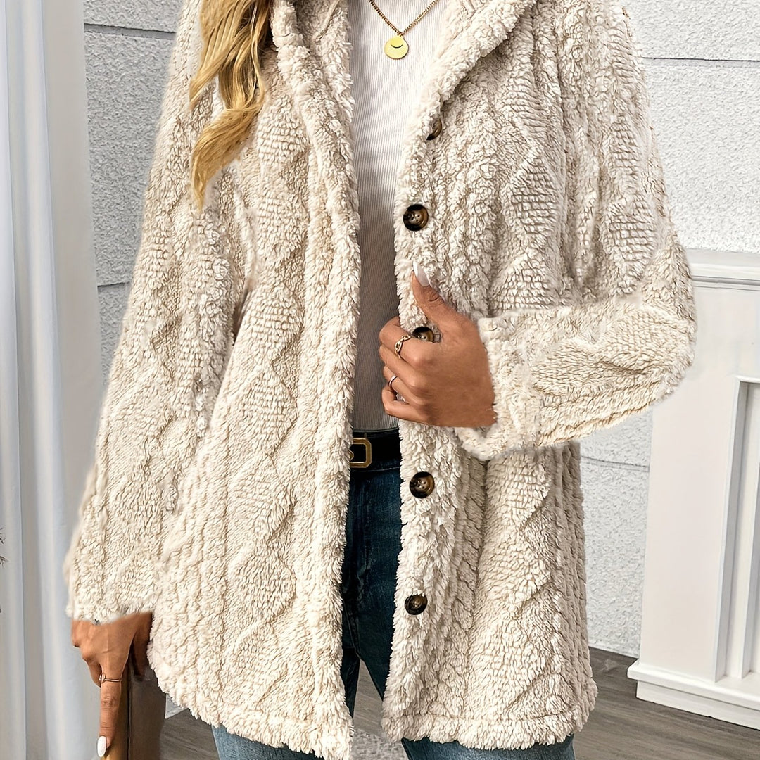 Celeste | Hooded Teddy Jacket