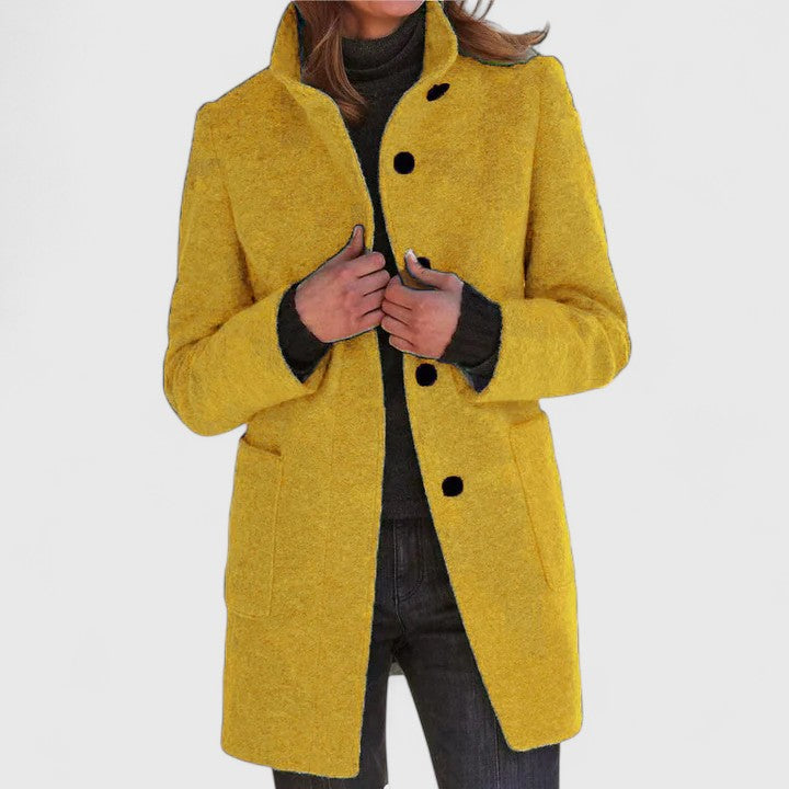 Grace | Elegant Wool-Blend Coat