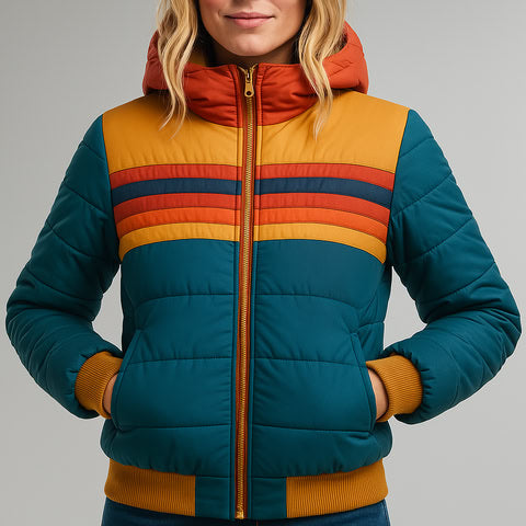 Helina™ Waterproof Rain Jacket – Stylish & Durable