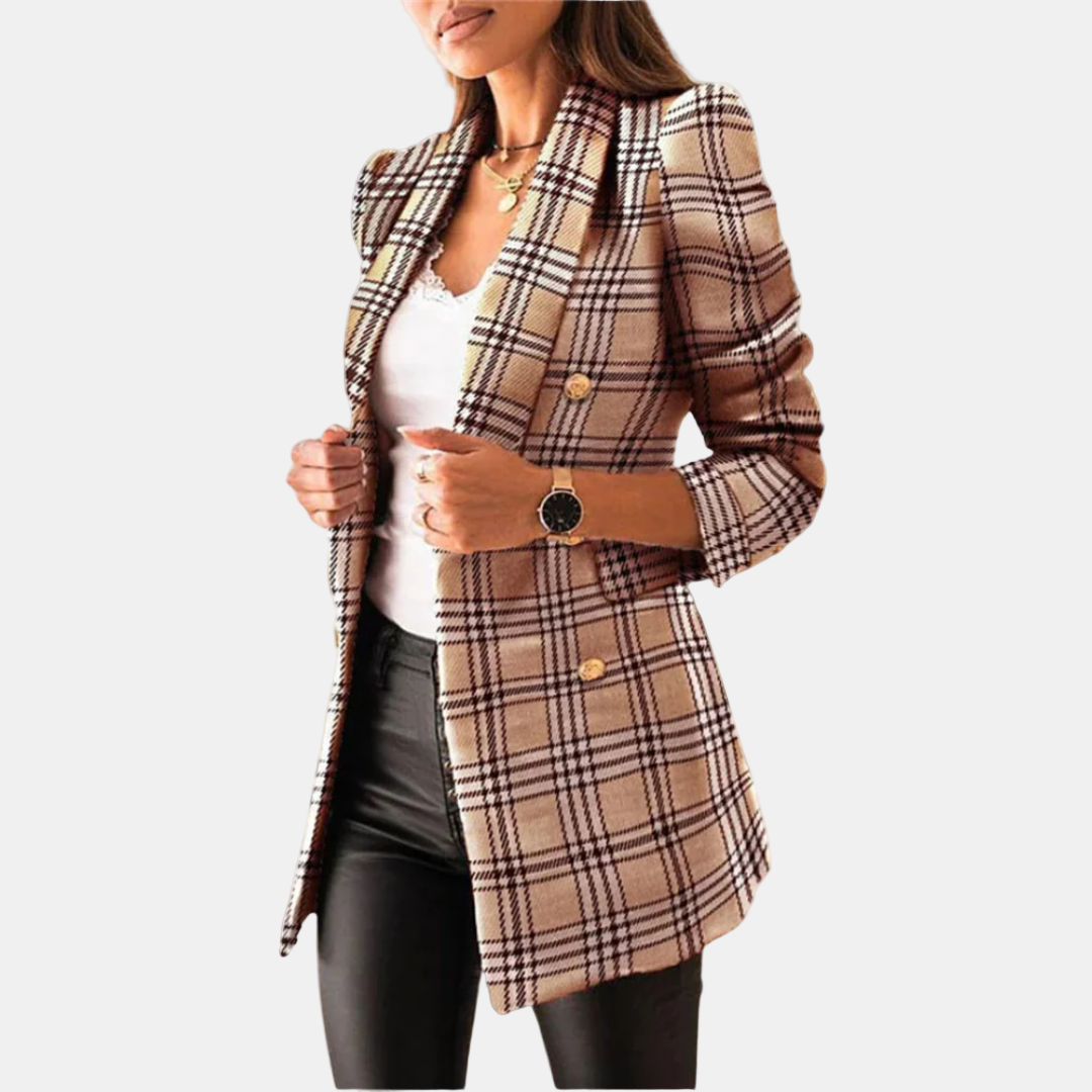 Chic Seraphina Blazer Coat – Elegant & Versatile