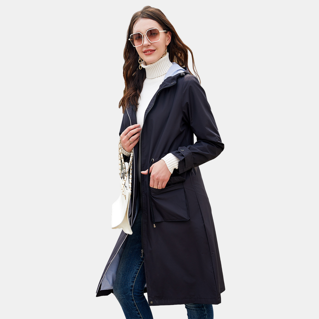 Lila – Chic & Waterproof Trench Coat