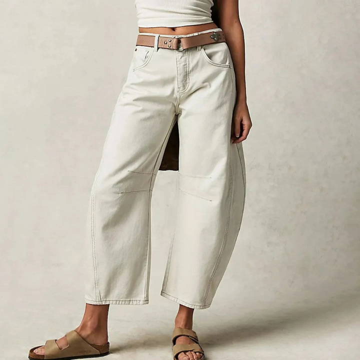 Stylish Wide-Leg Jeans – Trendy & Chic