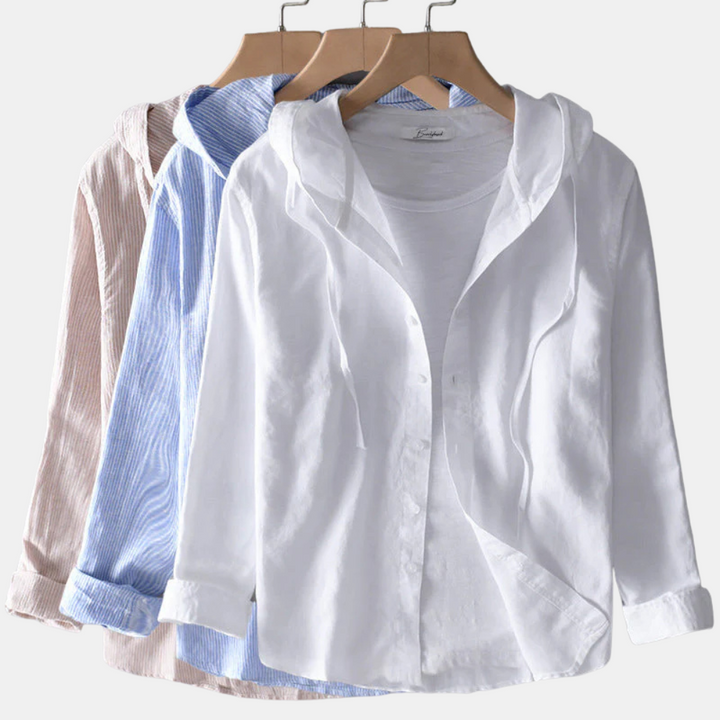 Lucia Women's Lightweight Casual Hoodie Jacket – Stylish & Comfortable