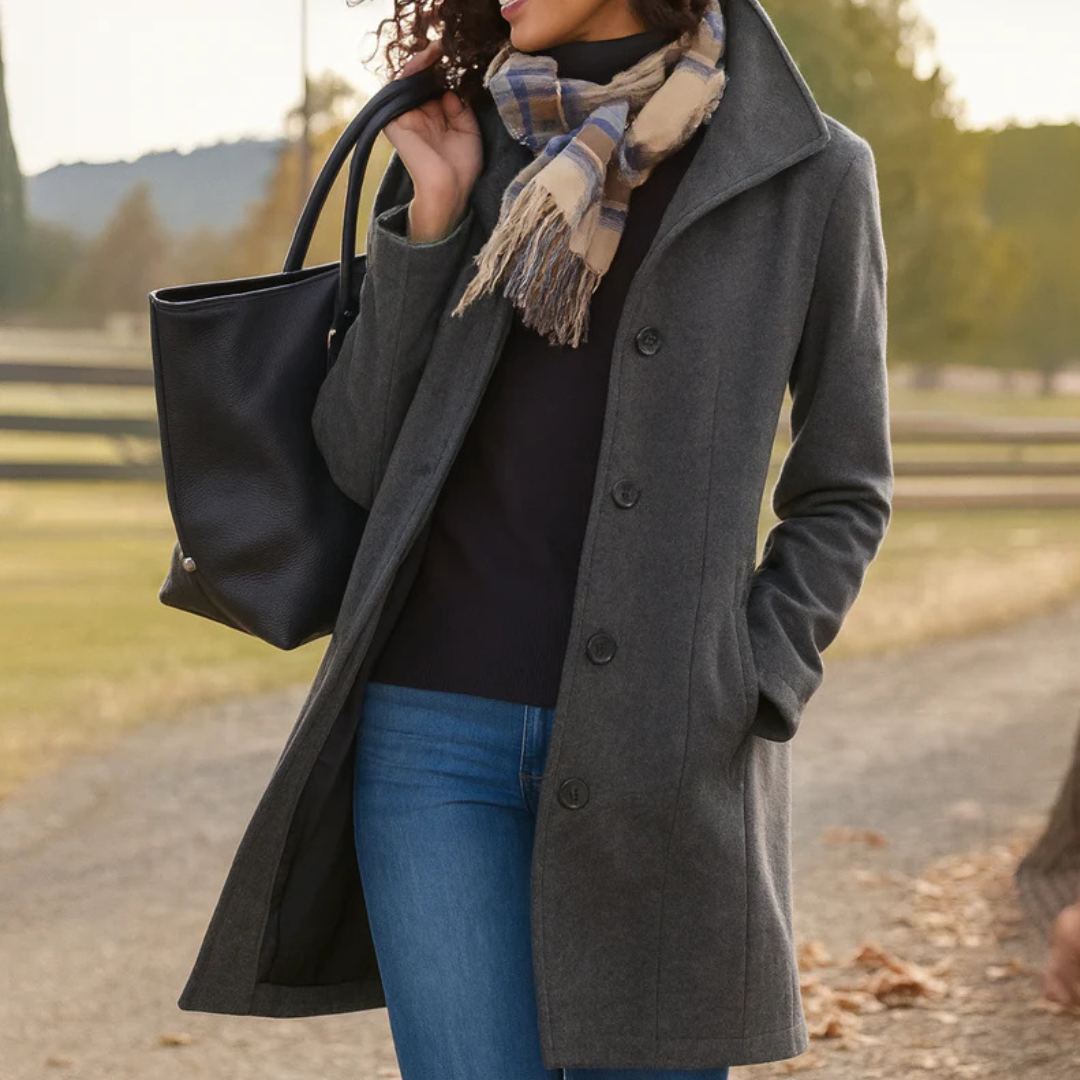 Leila | Classic Wool Coat