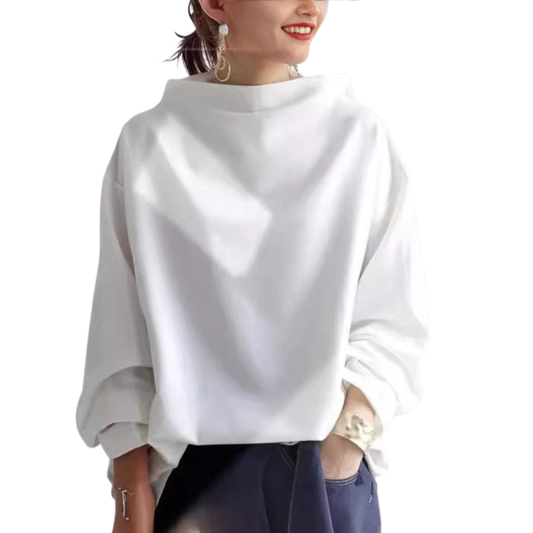Elly | High-Neck Casual Top