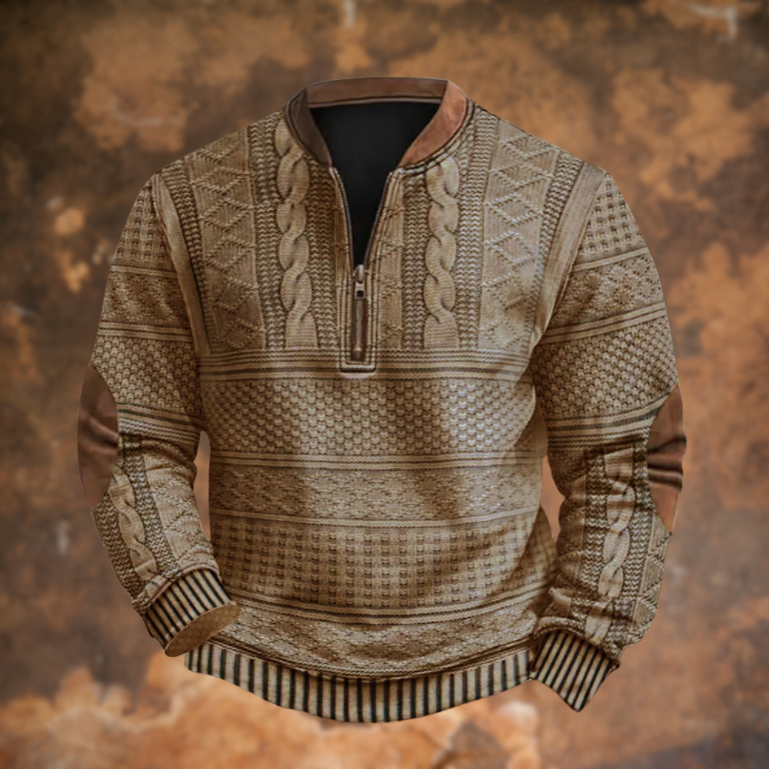 Lionel | Classic Knit Half-Zip Sweater