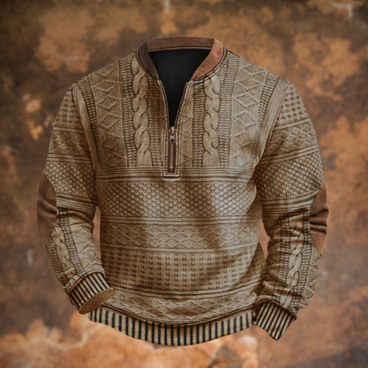 Lionel | Classic Knit Half-Zip Sweater
