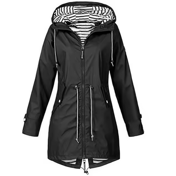 Marylene | Stylish Waterproof Rain Jacket – Perfect for Canadian Weather