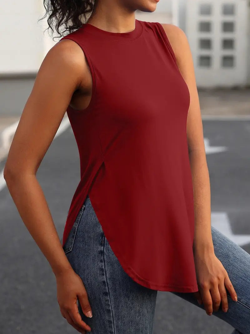MYLES | CHIC SLEEVELESS SHIRT