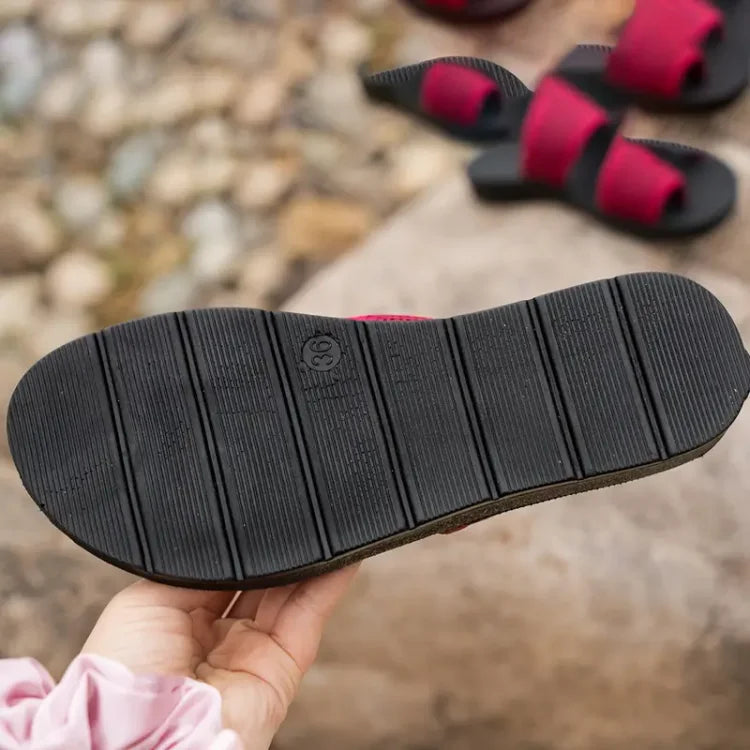 Claudique™ Elegant Mesh Sandals – Chic & Comfortable
