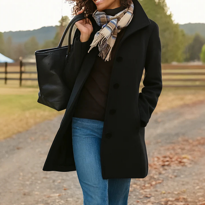Leila | Classic Wool Coat