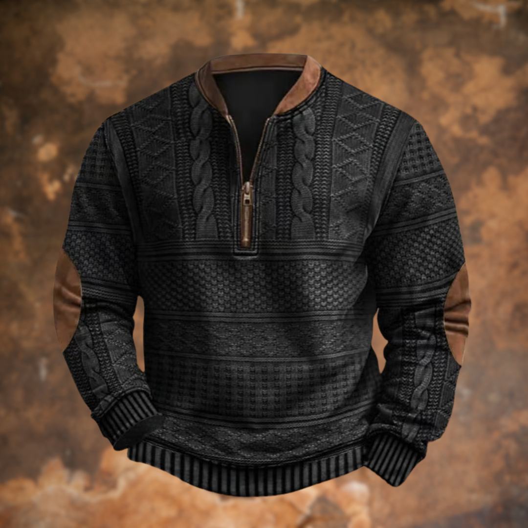 Lionel | Classic Knit Half-Zip Sweater