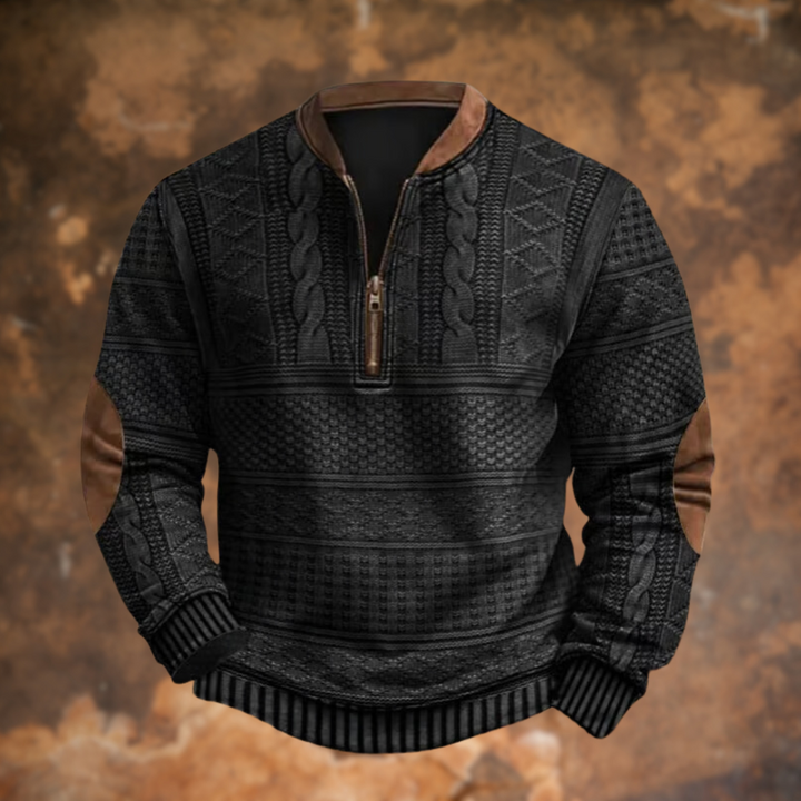 Lionel | Classic Knit Half-Zip Sweater