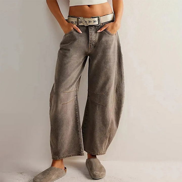 Stylish Wide-Leg Jeans – Trendy & Chic