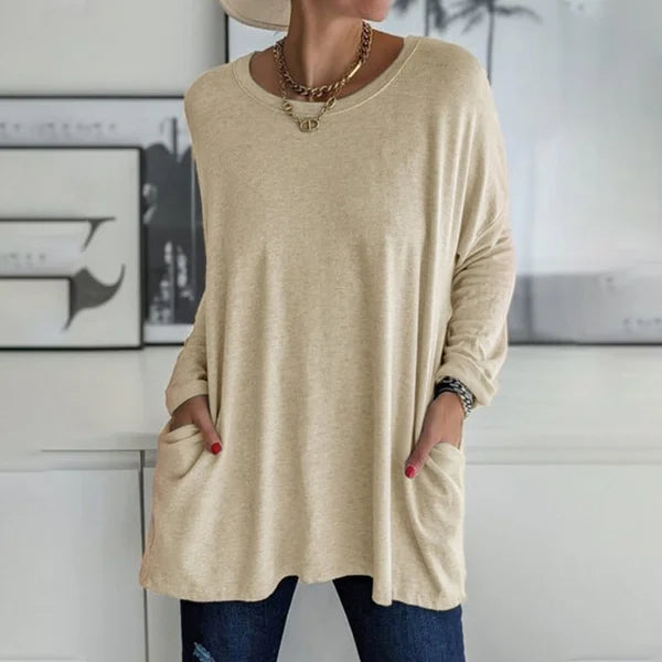Camille | Relaxed Long Sleeve Top