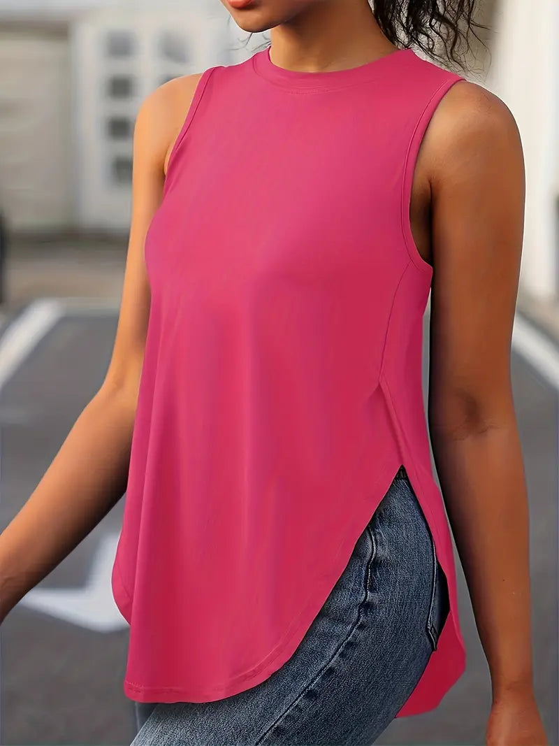 MYLES | CHIC SLEEVELESS SHIRT