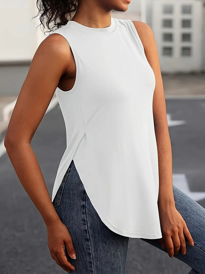 MYLES | CHIC SLEEVELESS SHIRT