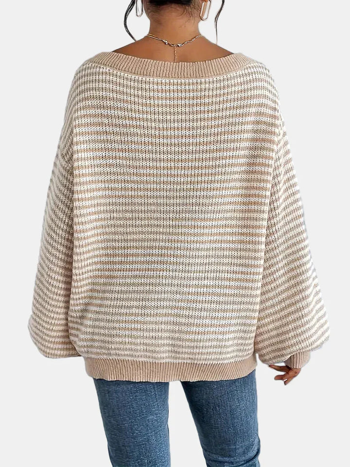 Nicolette Cozy Knit Sweater – Casual & Chic