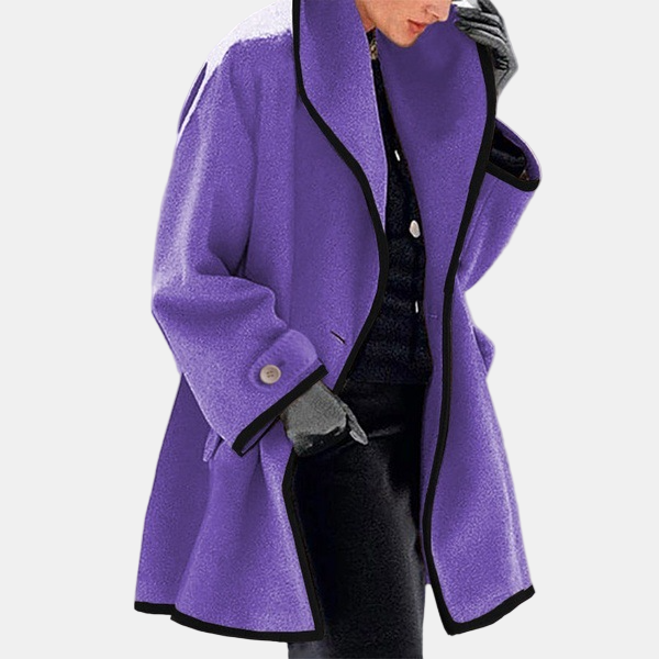 Cozy & Stylish Plus Size Fleece Jacket – Juliette