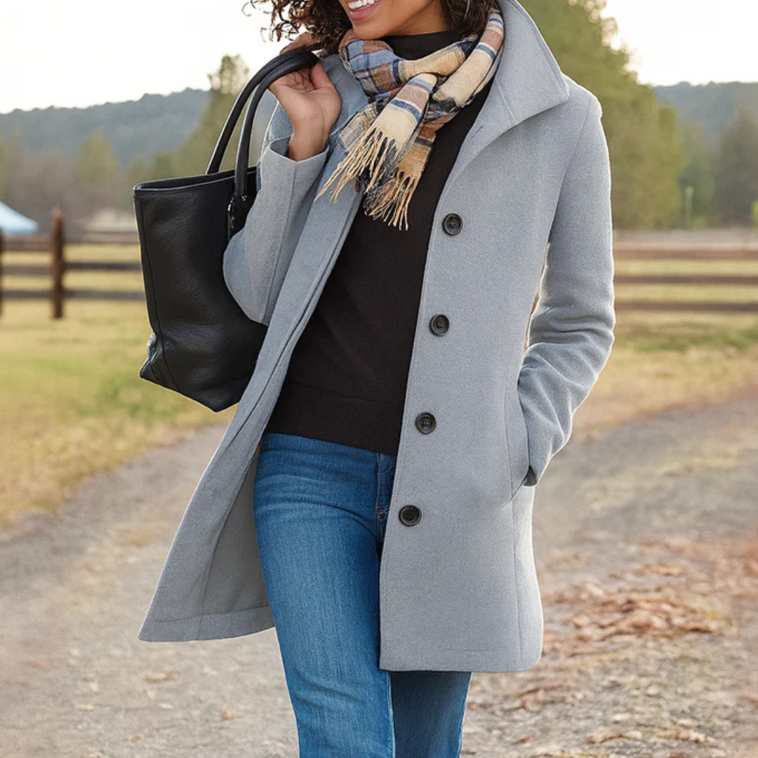 Leila | Classic Wool Coat