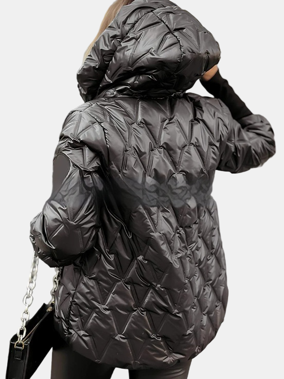 Elara Quilted Puffy Jacket – Chic & Cozy Outerwear