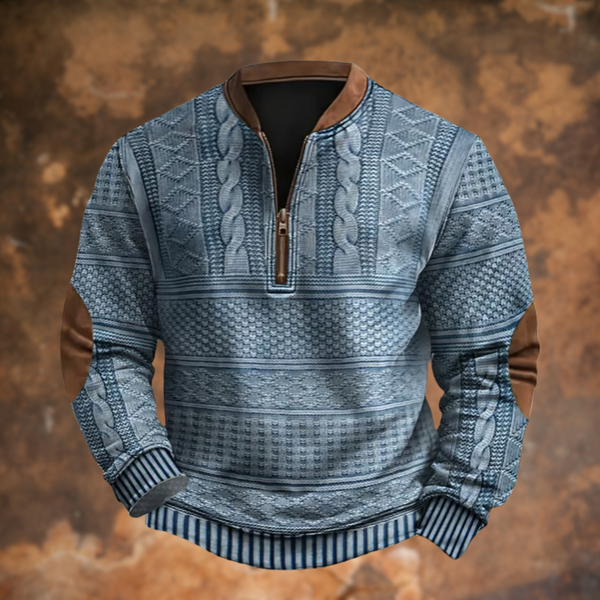 Lionel | Classic Knit Half-Zip Sweater
