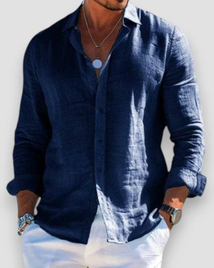 Adrian | Classic Linen Shirt