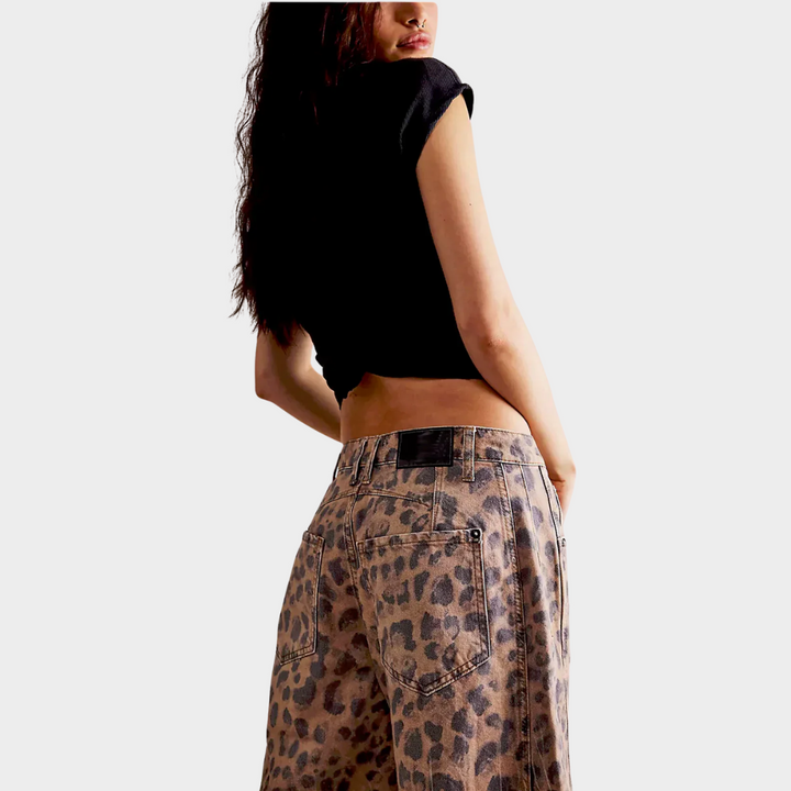 Edith Leopard Print Lounge Pants – Cozy & Fashionable