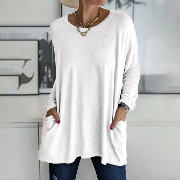 Camille | Relaxed Long Sleeve Top