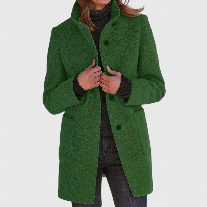 Grace | Elegant Wool-Blend Coat