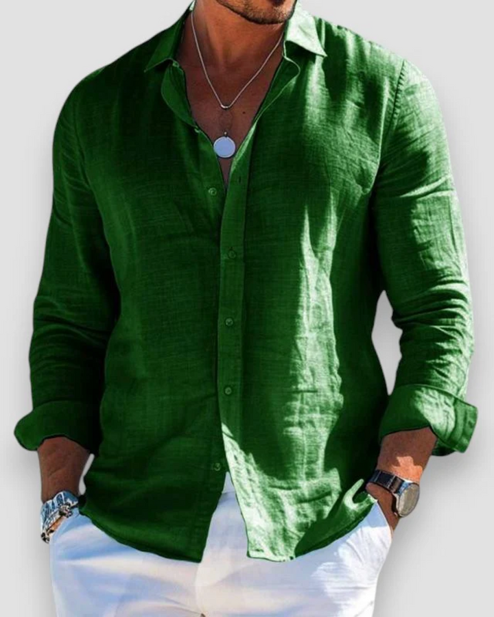 Adrian | Classic Linen Shirt