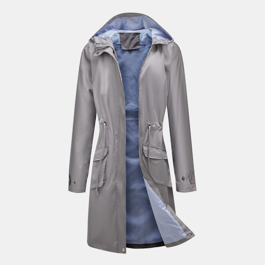 Lila – Chic & Waterproof Trench Coat