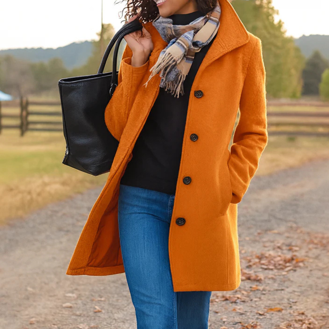 Leila | Classic Wool Coat