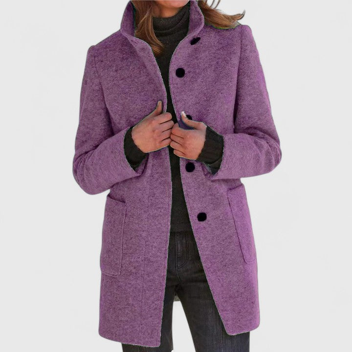 Grace | Elegant Wool-Blend Coat
