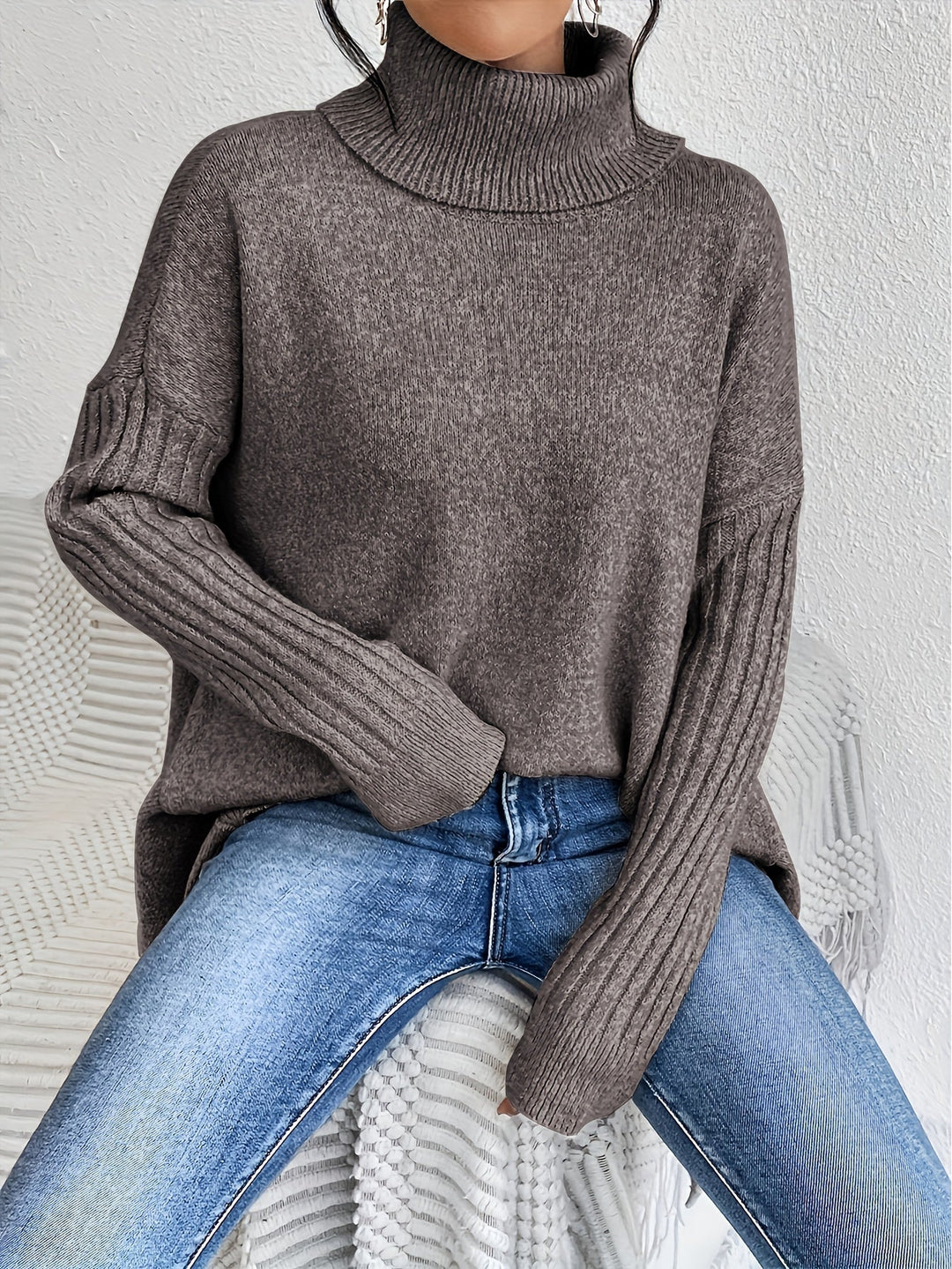 Brielle | Oversized Turtleneck Sweater