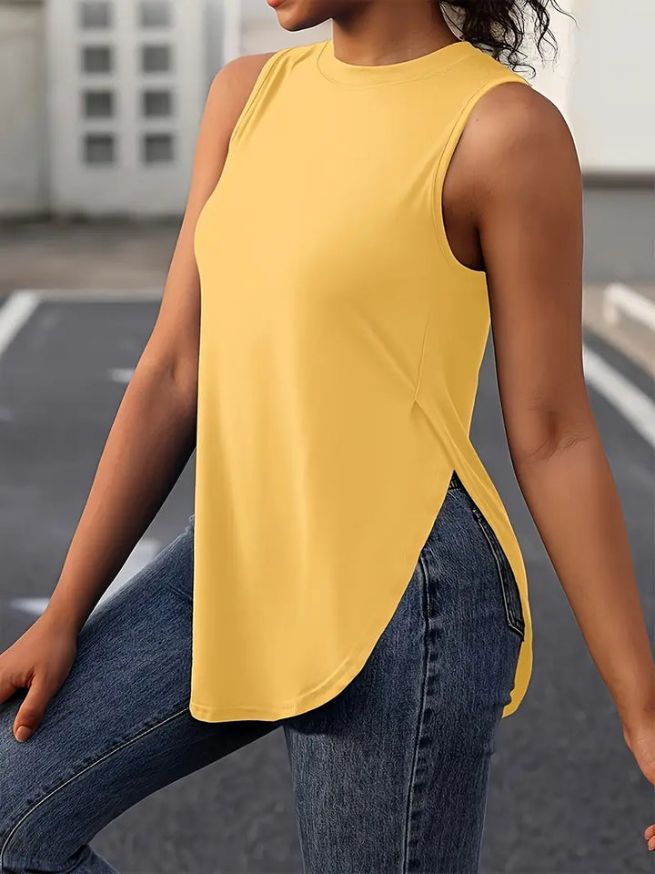 MYLES | CHIC SLEEVELESS SHIRT