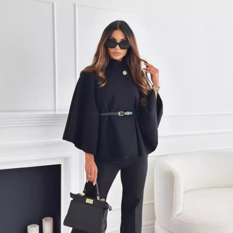 Butterfly Belted Jacket – Chic & Trendy