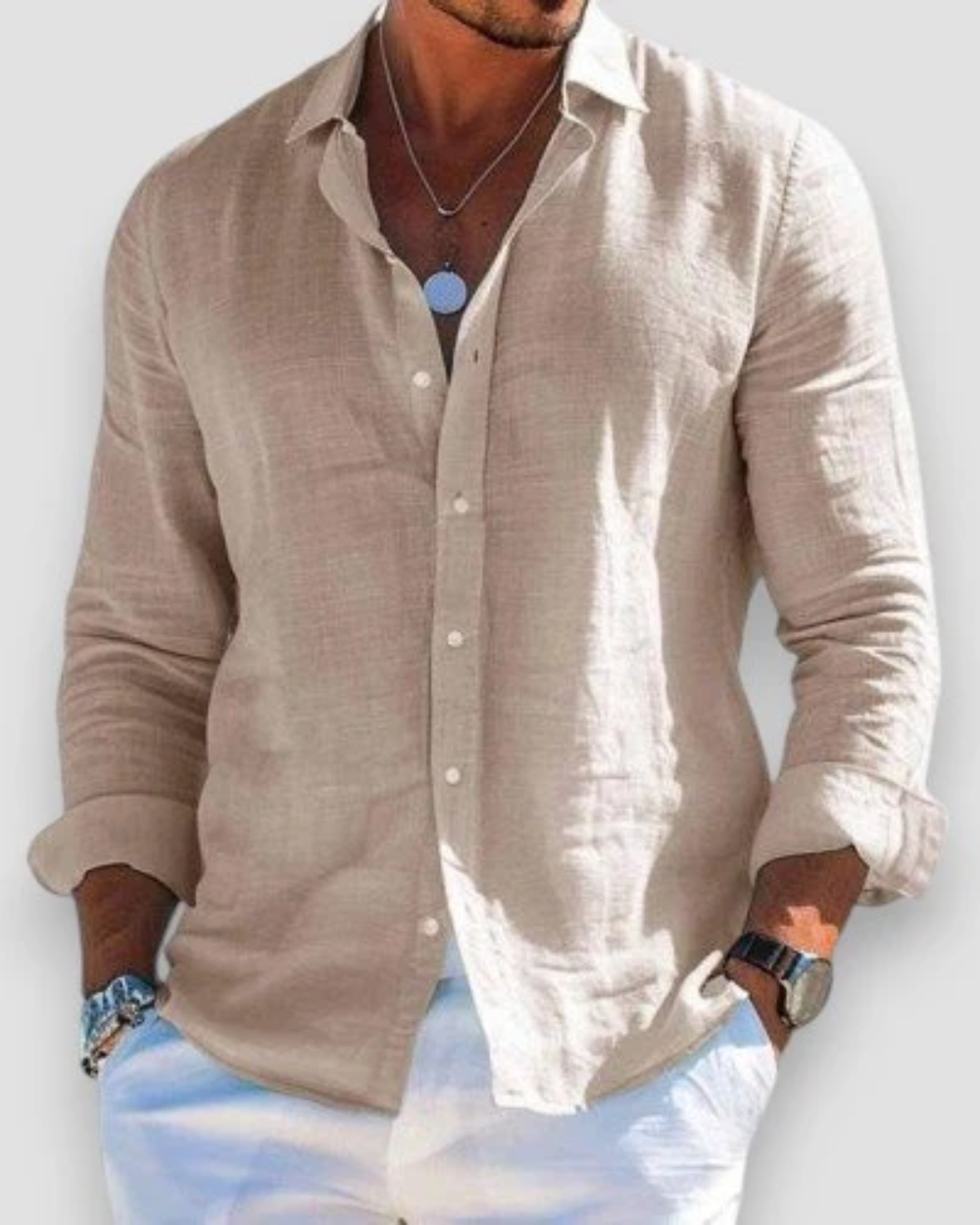 Adrian | Classic Linen Shirt