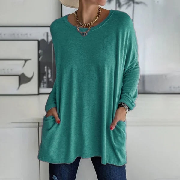 Camille | Relaxed Long Sleeve Top