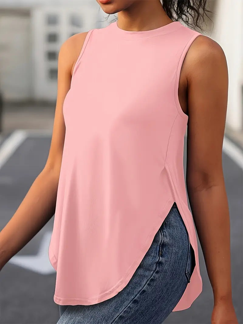 MYLES | CHIC SLEEVELESS SHIRT
