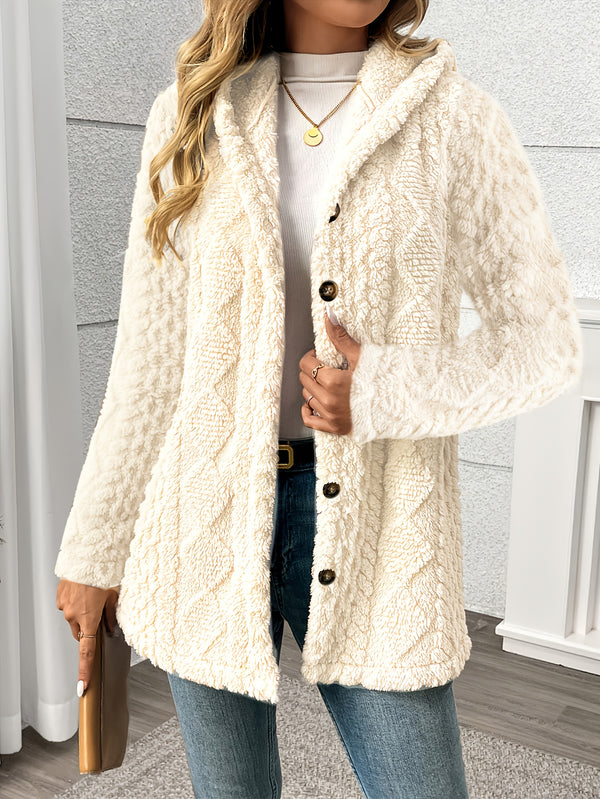 Celeste | Hooded Teddy Jacket