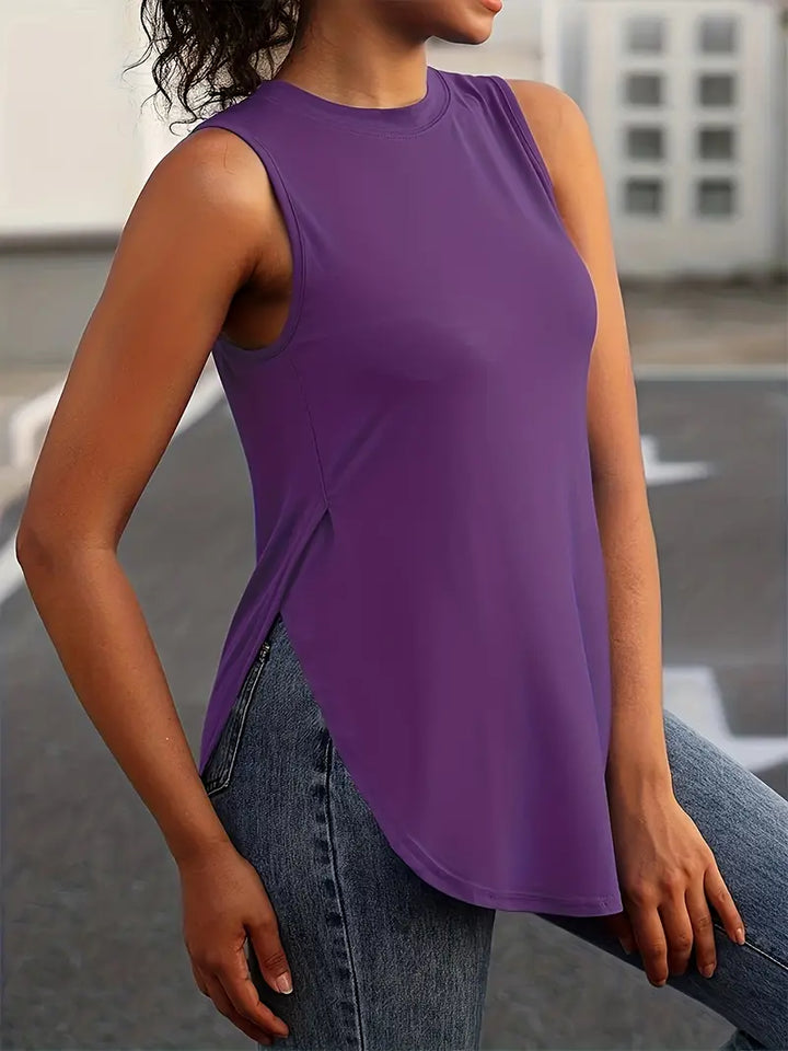 MYLES | CHIC SLEEVELESS SHIRT