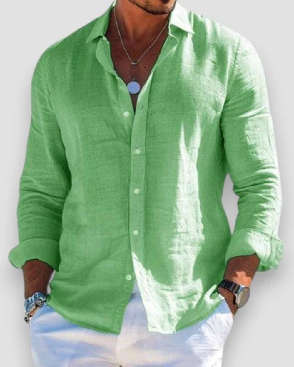 Adrian | Classic Linen Shirt