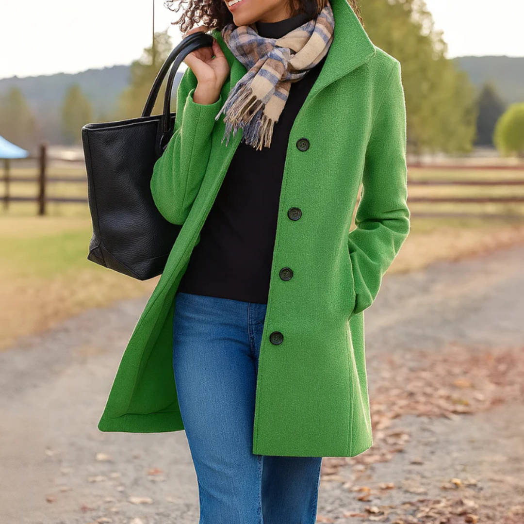 Leila | Classic Wool Coat