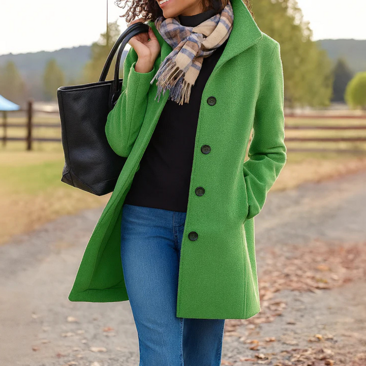 Leila | Classic Wool Coat